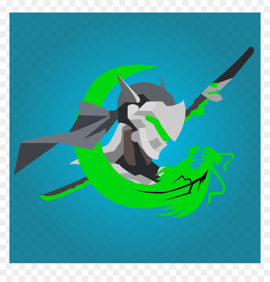 Illustration, HD Png Download - genji face png