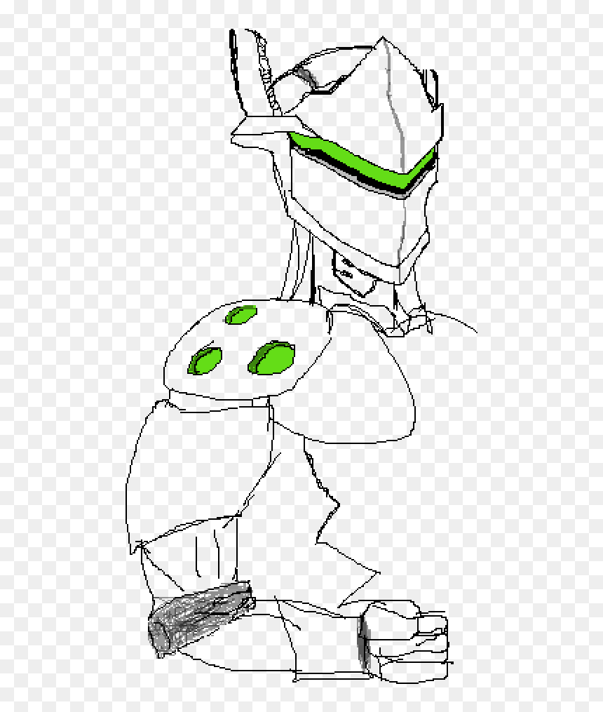 Cartoon, HD Png Download - genji face png