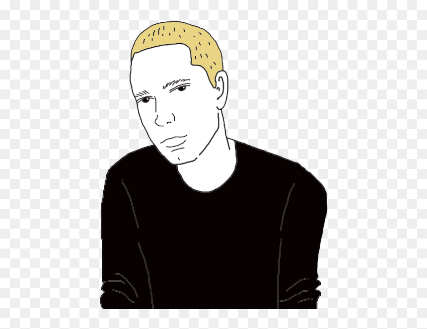 Illustration, HD Png Download - eminem face png