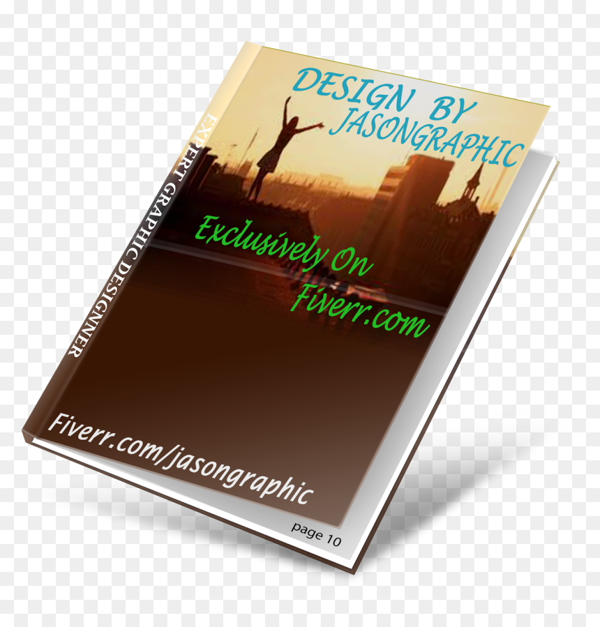 Book Cover, HD Png Download - blank open book png