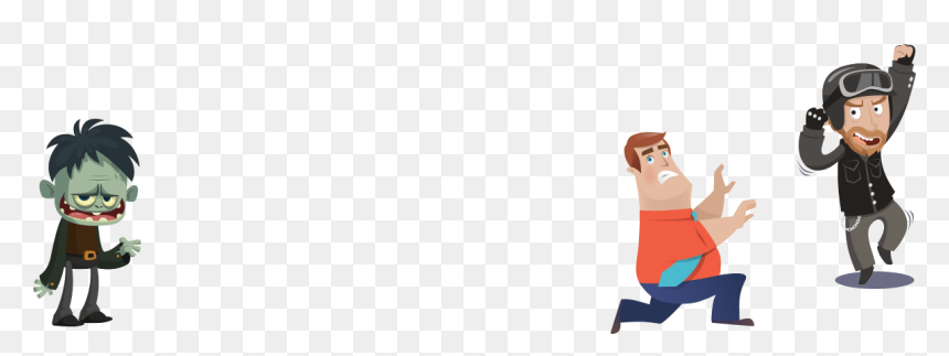 Question - Cartoon, HD Png Download - hippie png