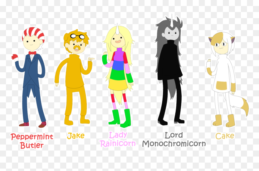 54 Images About Cuite On We Heart It - Adventure Time Characters As Humans, HD Png Download - it png