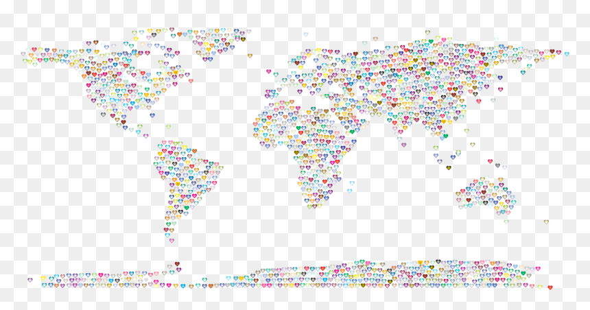 Text,line,area, HD Png Download - globe clipart png