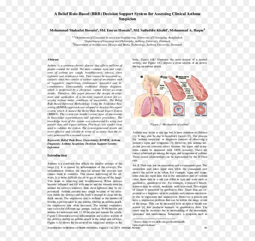 Asthma Lungs, HD Png Download - brb png