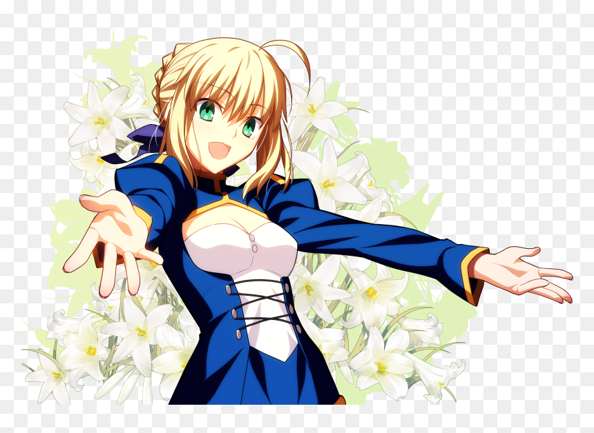 Saber Fate, HD Png Download - saber png