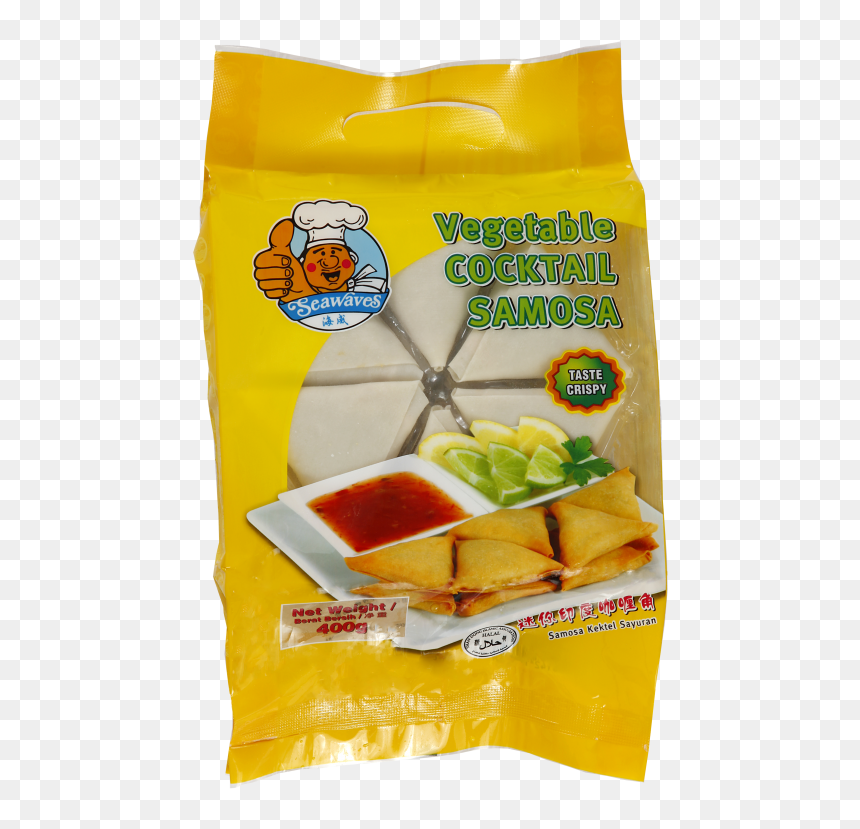 Curry Samosas 400gm - Seawaves Samosa, HD Png Download - curry leaves png