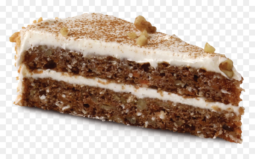 Vegan Carrot Cake Slice, HD Png Download - vegan png