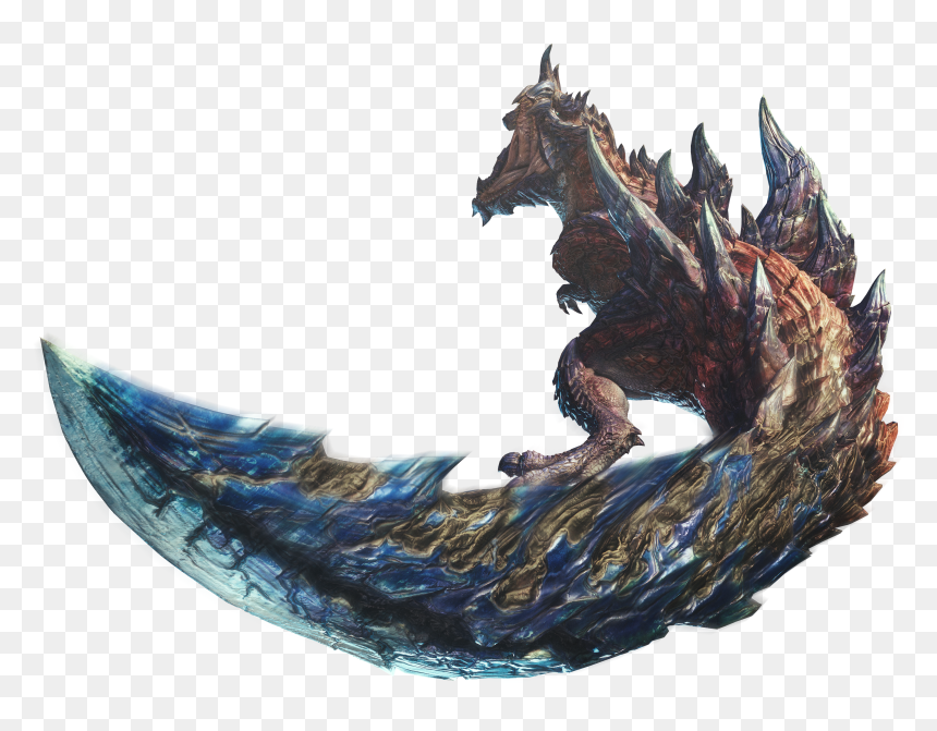 Monster Hunter World Iceborne Glavenus, HD Png Download - 1000 degree knife png