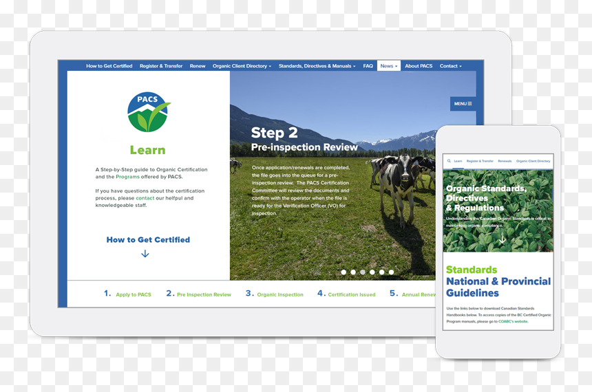 Pacs Certified Organic - Website, HD Png Download - organic png