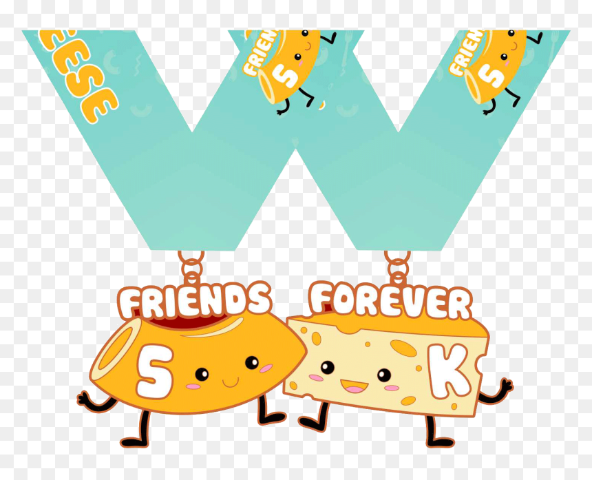You Are The Macaroni To My Cheese, HD Png Download - friends forever png