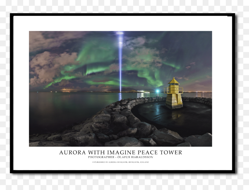 Picture Frame, HD Png Download - northern lights png