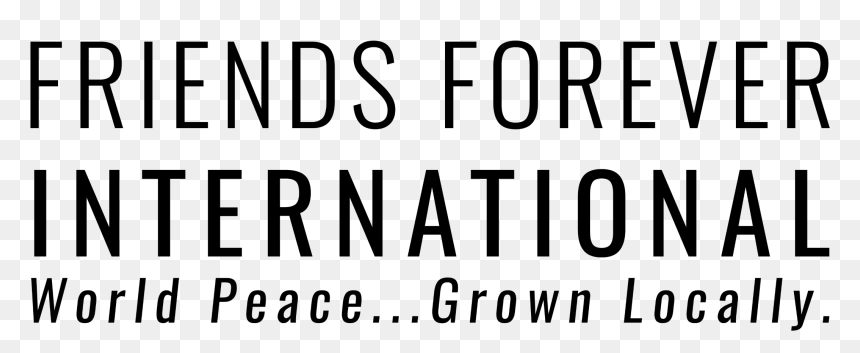 Friends Forever International Logo, HD Png Download - friends forever png