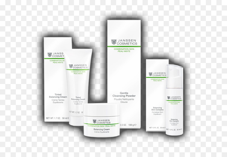 Combination - Janssen Cosmetics Combination Skin, HD Png Download - cosmetics products png