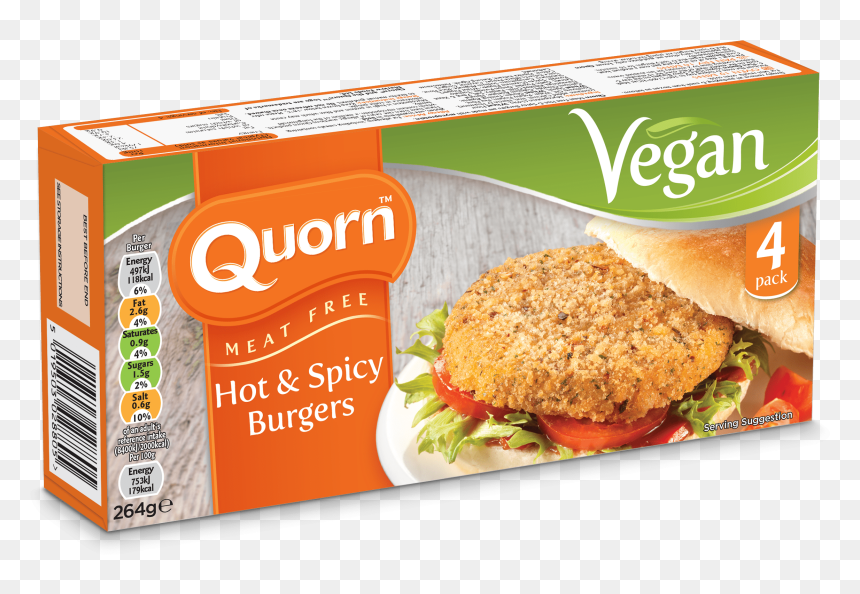 Vegan Spicy Chicken Patty, HD Png Download - veg burger png