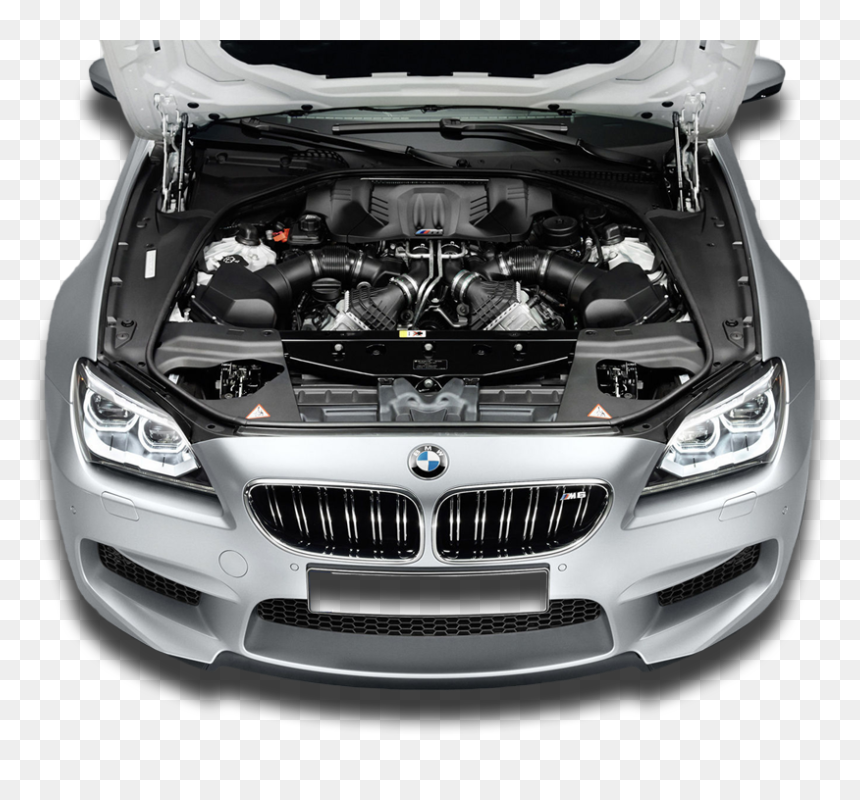 Transparent Car Exhaust Clipart - Bmw M6 Gran Coupé 2018, HD Png Download - engine png