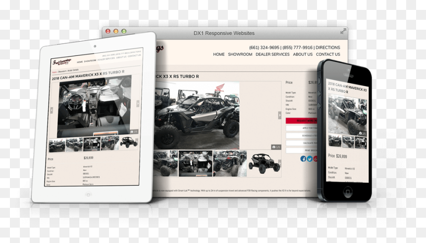 Dx1 Responsive Website Design Example - Iphone, HD Png Download - responsive design png