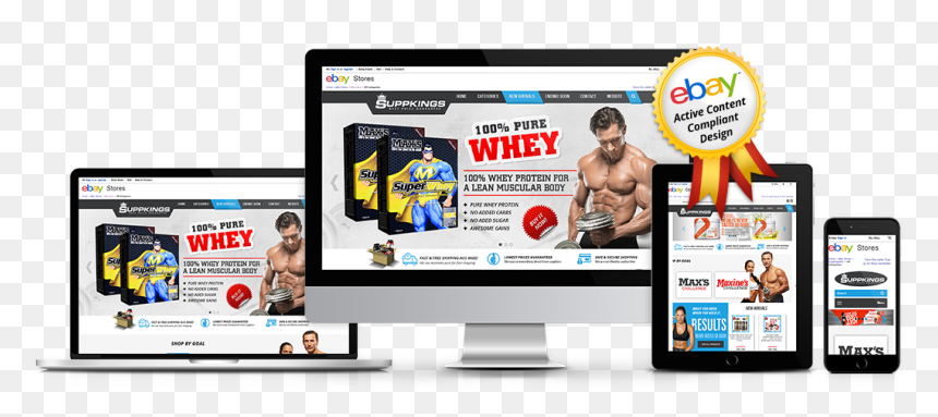 Ebay, HD Png Download - responsive design png