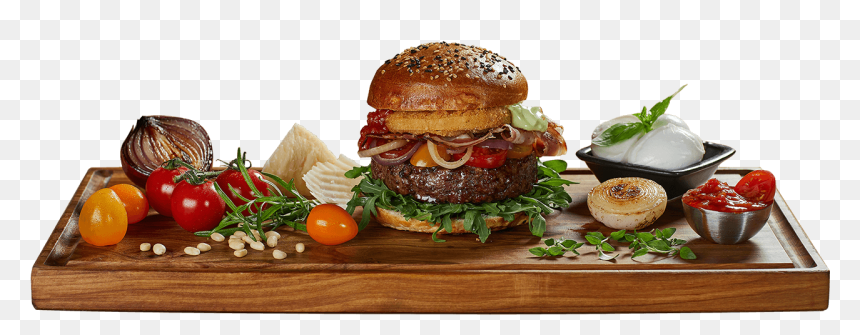 Cheeseburger, HD Png Download - veg burger png