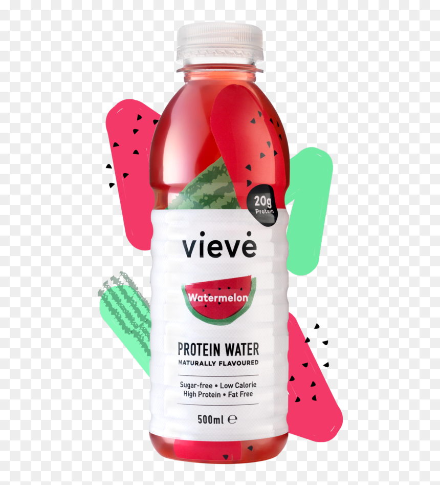 Vieve Protein Water, HD Png Download - watermelon juice png