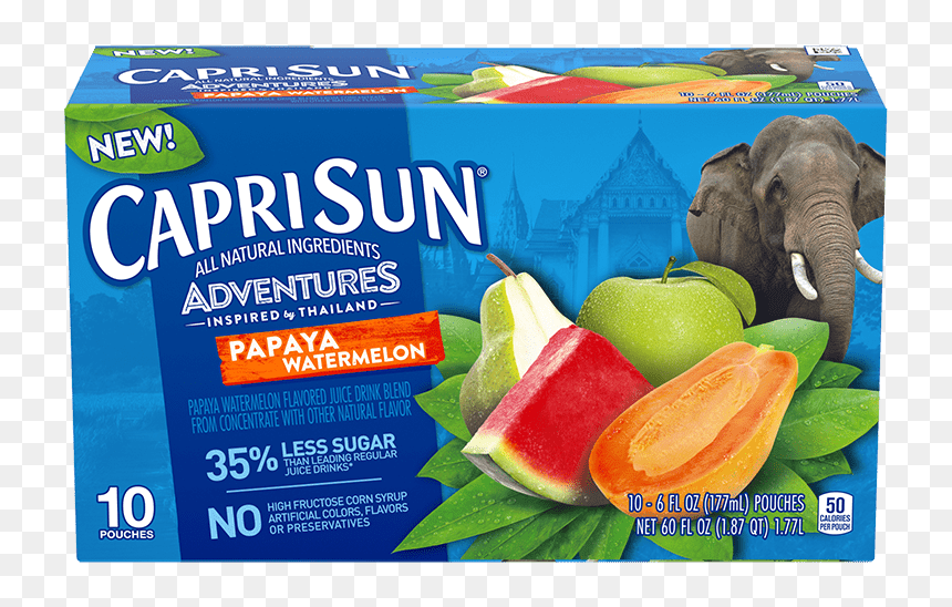 Capri Sun, HD Png Download - watermelon juice png