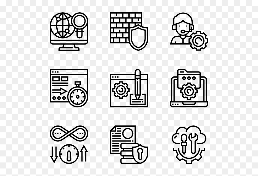 Vector Icons Education, HD Png Download - hosting png