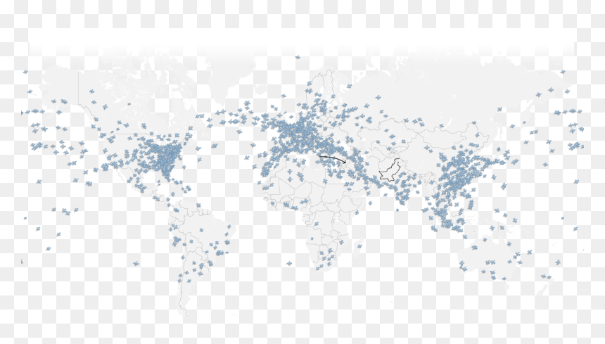 World Map, HD Png Download - india globe png