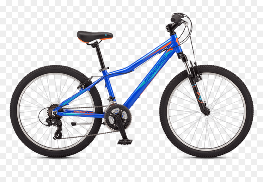 Free Png Download Giant 24 Inch Mountain Bike Png Images - Mongoose Pink And Black Bike, Transparent Png - hero bikes png