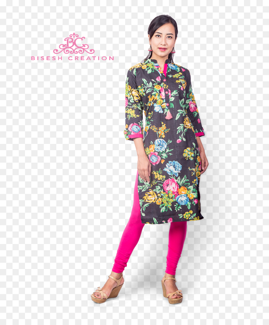 Fashion Model, HD Png Download - kurti png