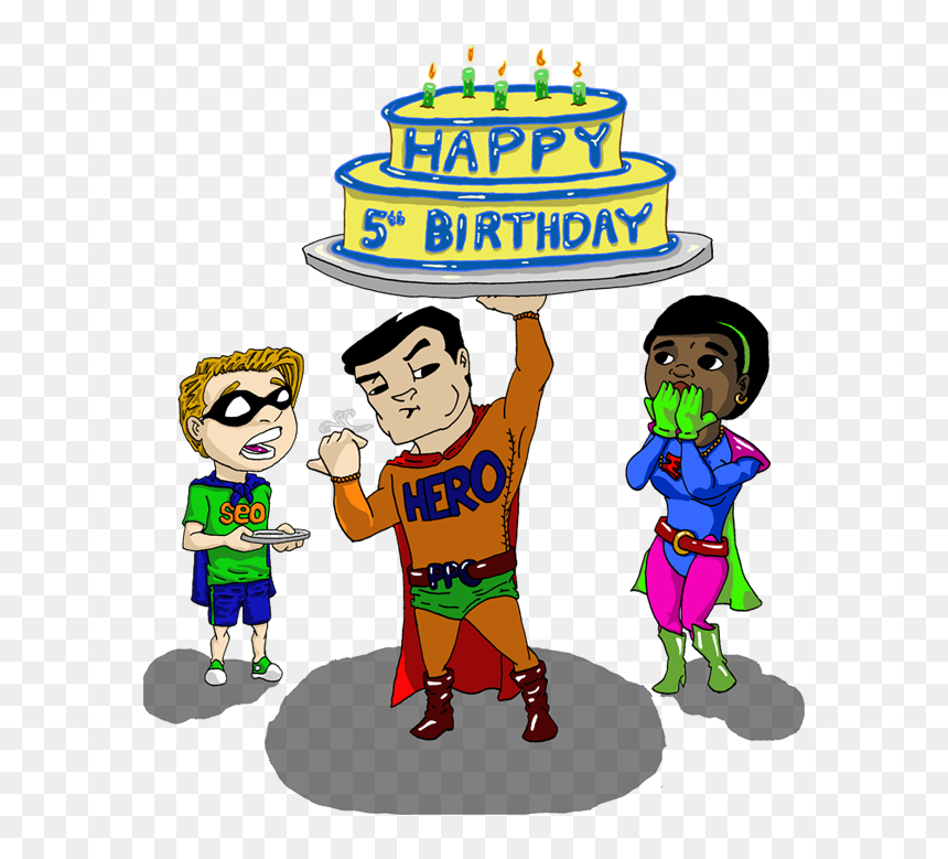 Happy Birthday 5 Years Boy, HD Png Download - 1st birthday candle png