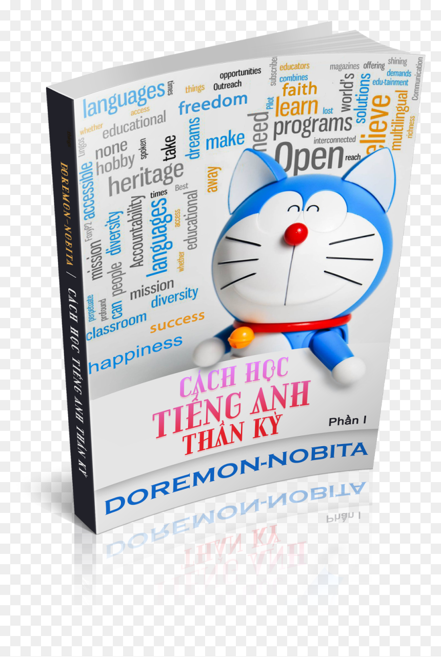 Phương Pháp Học Tiếng Anh Của Doremon - Cartoon, HD Png Download - doremon png