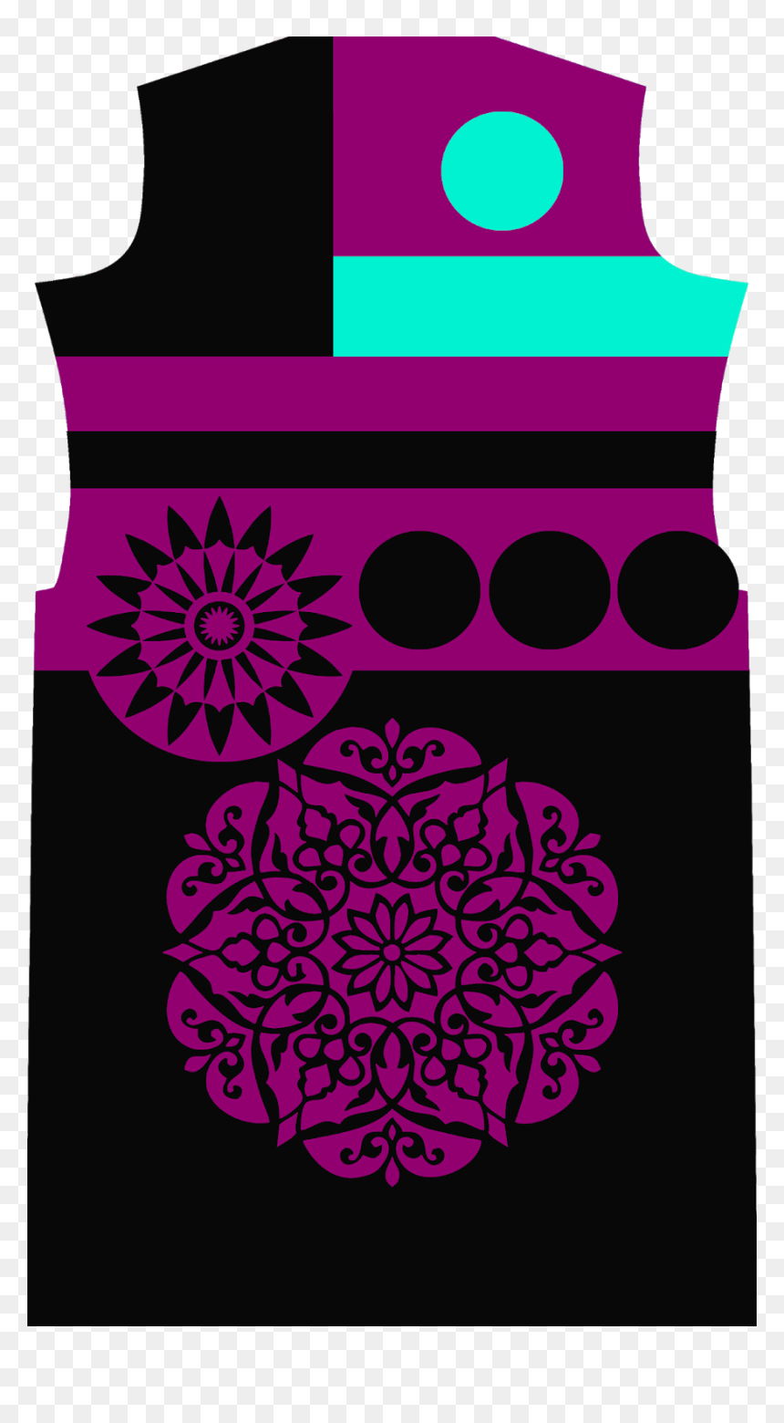 Traditional Textile Kurti Photoshop Design - Stencil, HD Png Download - kurti png