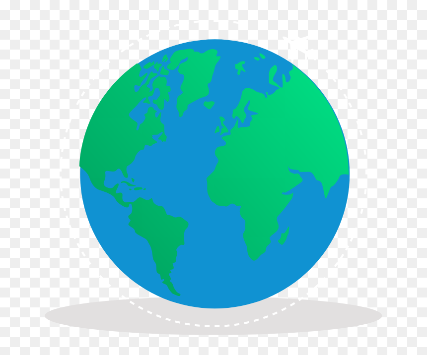 Earth, HD Png Download - india globe png