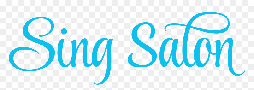 Salon The Biggest Smule Community - Calligraphy, HD Png Download - singing mike png