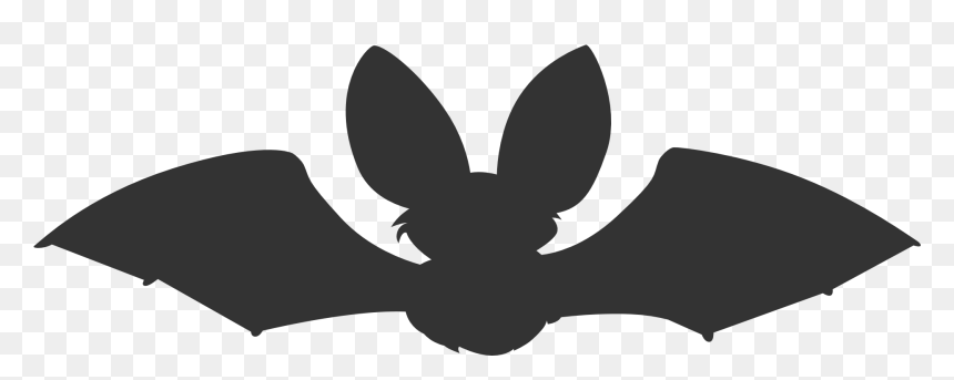 Bat Clip Art - Bat Silhouette Animal, HD Png Download - cricket clipart png
