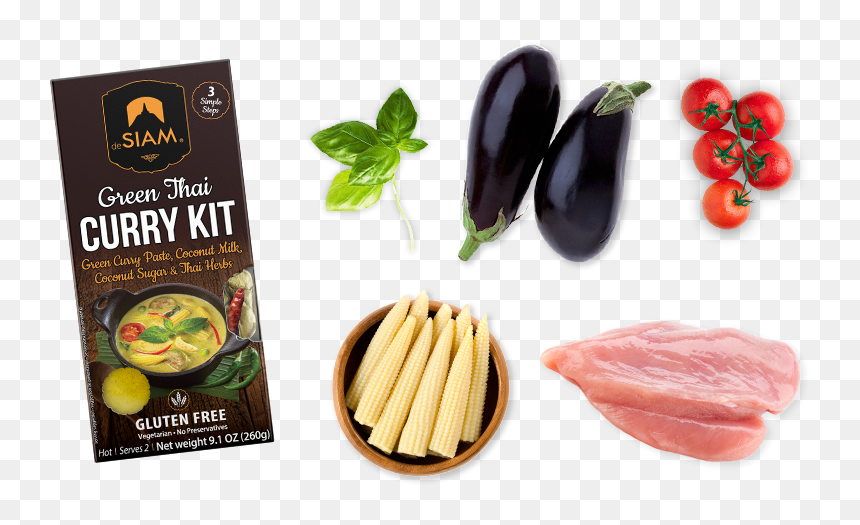 Thai Green Chicken Curry - Veal, HD Png Download - chicken curry png