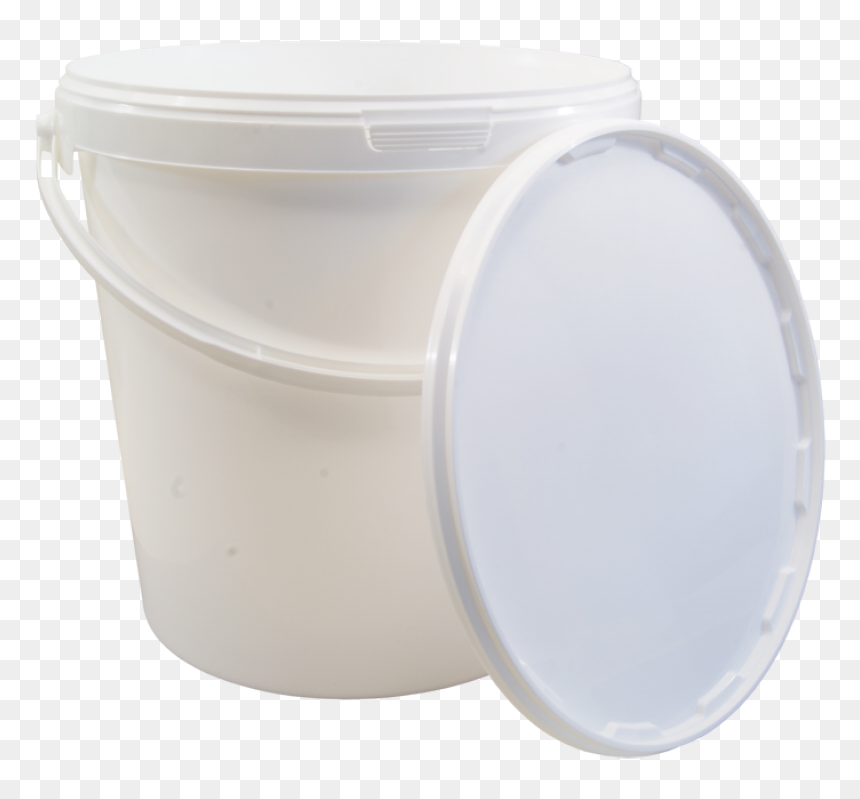 Bucket With Lid Uk, HD Png Download - plastic bucket png