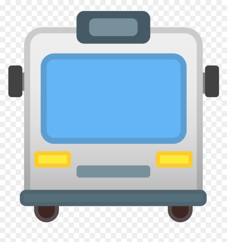 Oncoming Bus Icon - Bus Emoji, HD Png Download - travel bus png