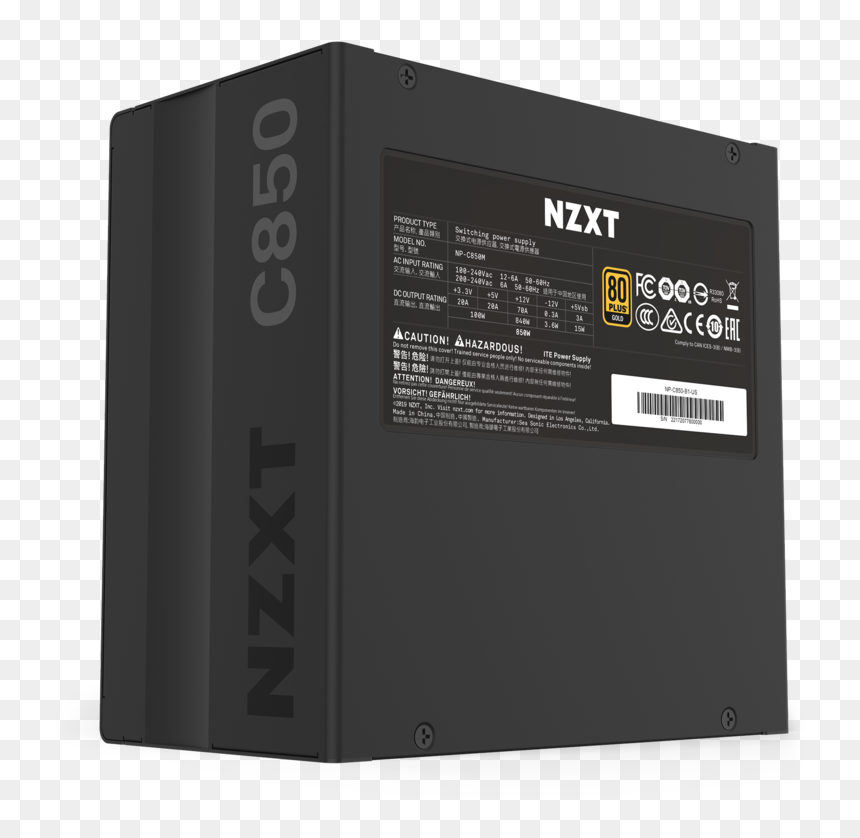 C850w6 - Nzxt C850, HD Png Download - doremon png
