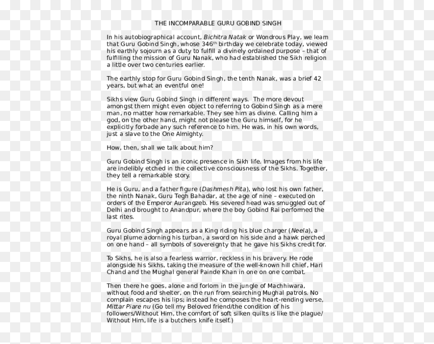 Document, HD Png Download - sikh turban png