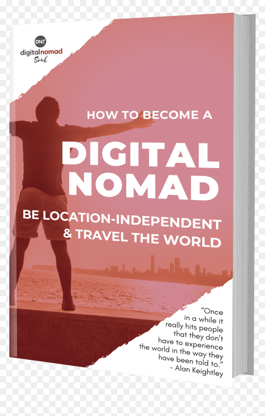 How To Become A Digital Nomad Ebook - Flyer, HD Png Download - ebook png