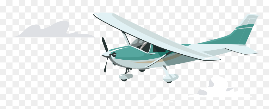Aircraft Vector Fly Plane - Airplane, HD Png Download - flight vector png