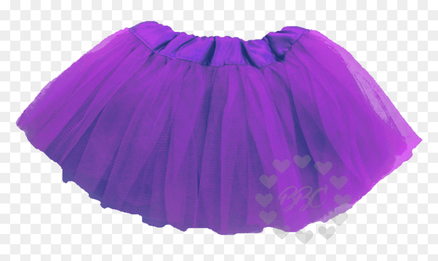 Purple Tutu Baby Girl Clothes And Accessories - Miniskirt, HD Png Download - tutu png