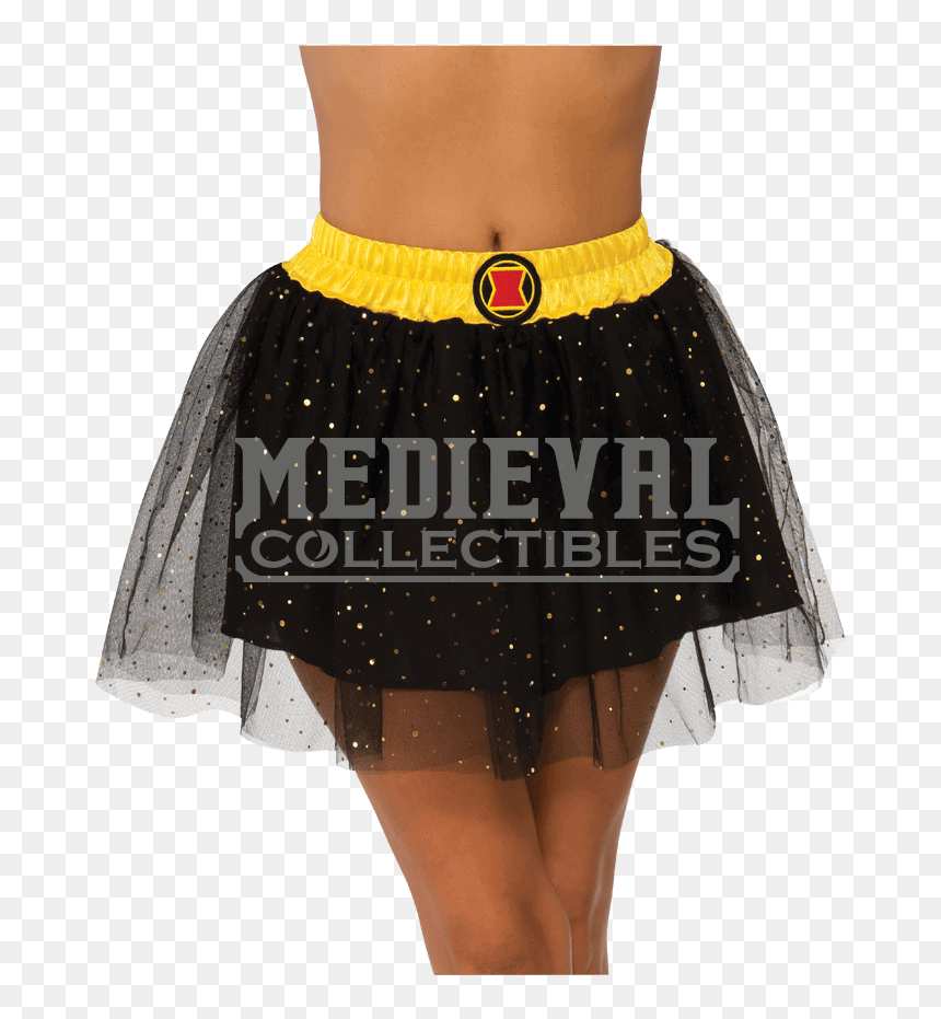 Adult Black Widow Tutu Skirt - Miniskirt, HD Png Download - tutu png