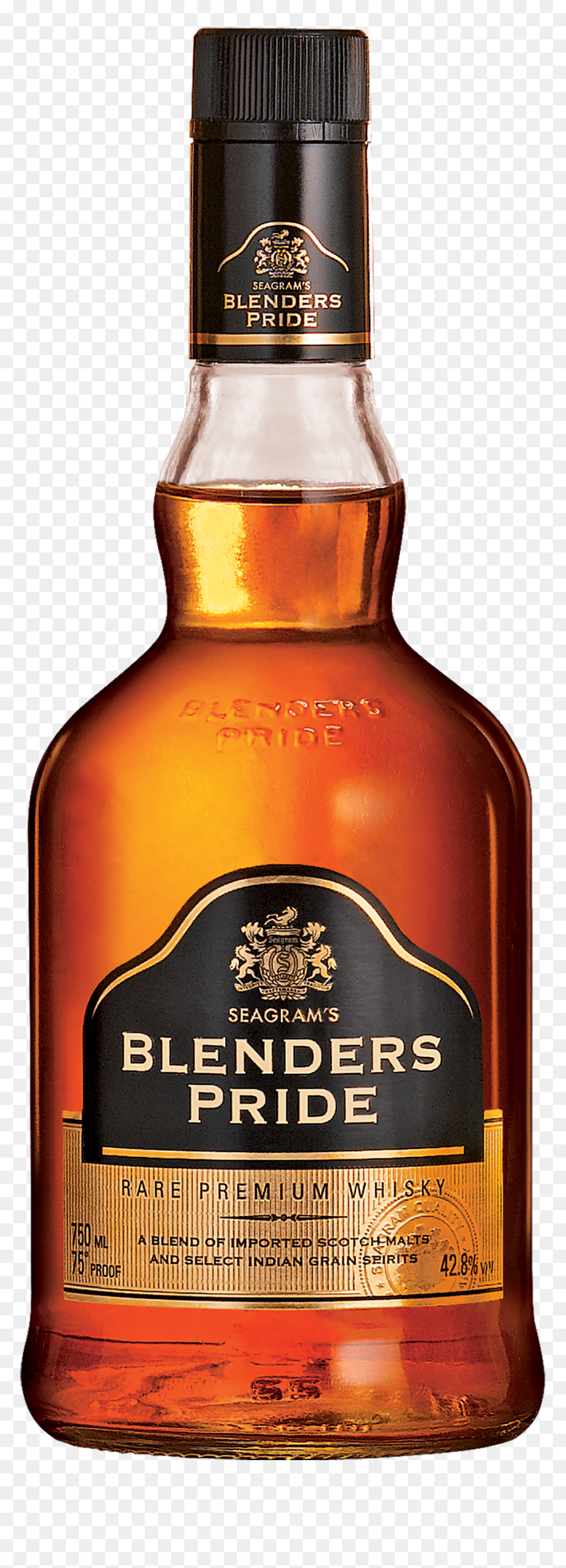 Packshot Blenders Pride - Blenders Pride Png, Transparent Png - whiskey bottle png
