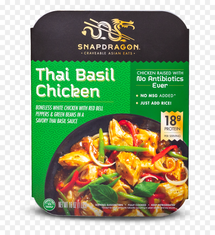 That Basil Chicken - Convenience Food, HD Png Download - chicken curry png