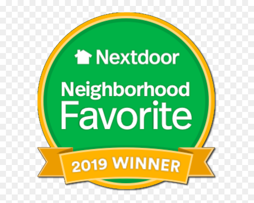 Winner Of Neighborhood Favorite Veterinarian - Nextdoor Neighborhood Favorite Winner, HD Png Download - neighborhood png