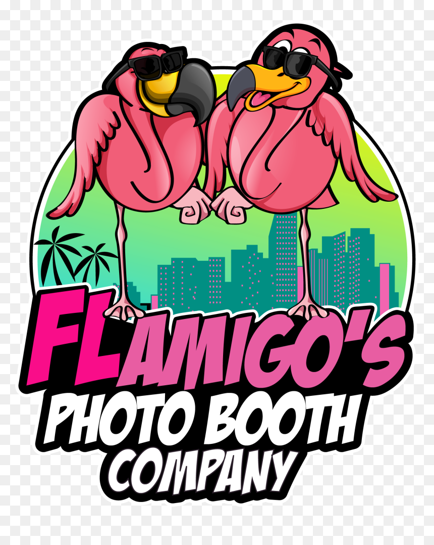 Flamigos Photo Booth - Illustration, HD Png Download - photo booth png