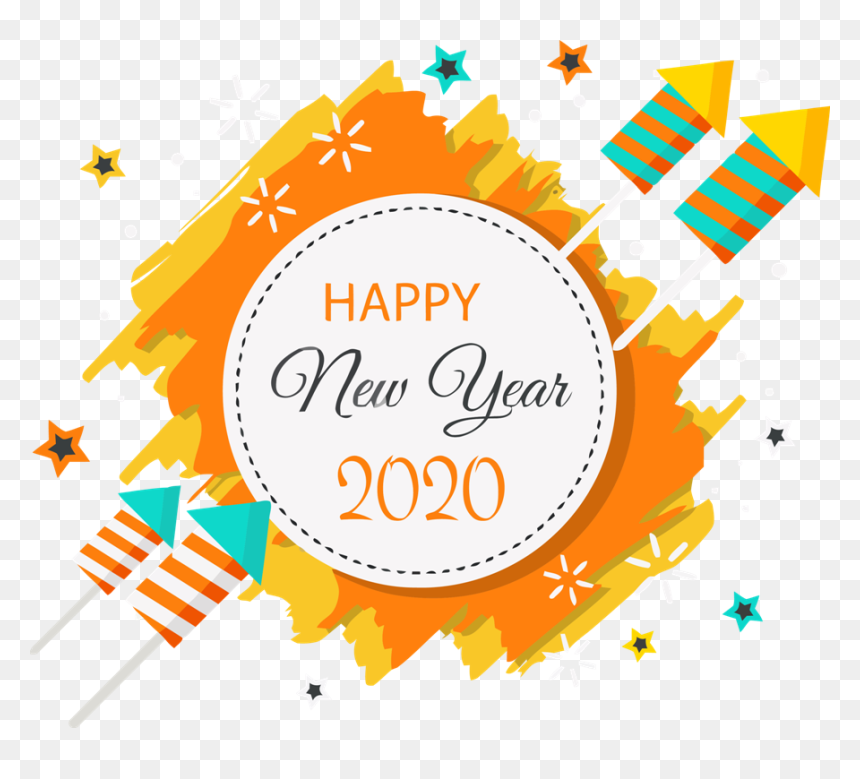 Wish U Happy New Year 2020, HD Png Download - happy thanksgiving banner png
