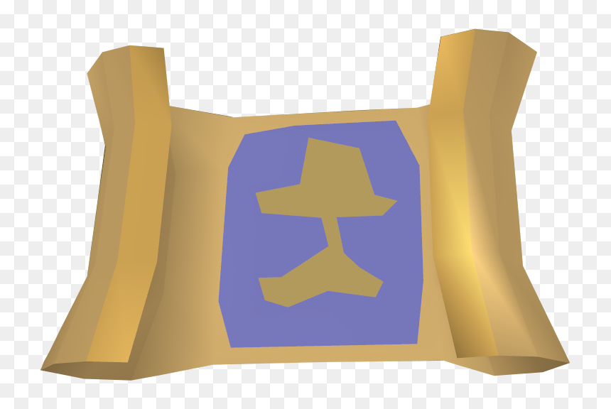 The Runescape Wiki - Cross, HD Png Download - treasure map png