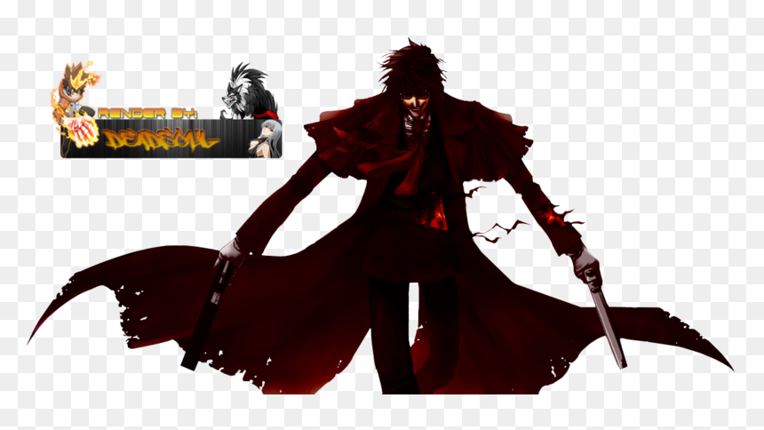 Hellsing - Hellsing Logos Naki World, HD Png Download - alucard png